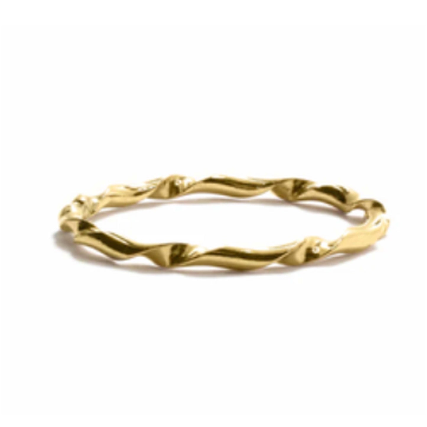 Liv Brady: Gold Filled Big love knot & Big Twist