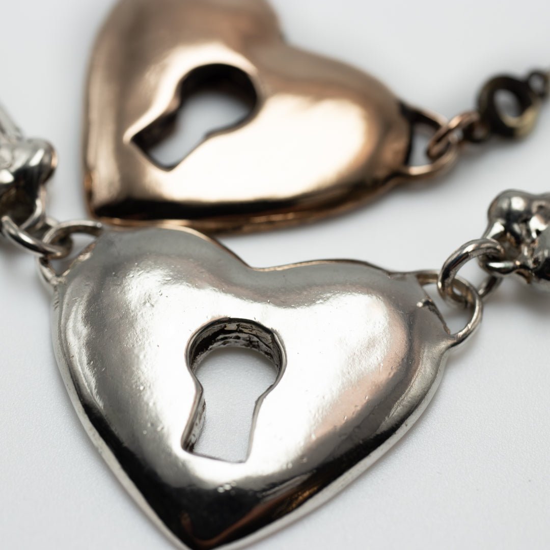 HEART NECKLACE IN SILVER