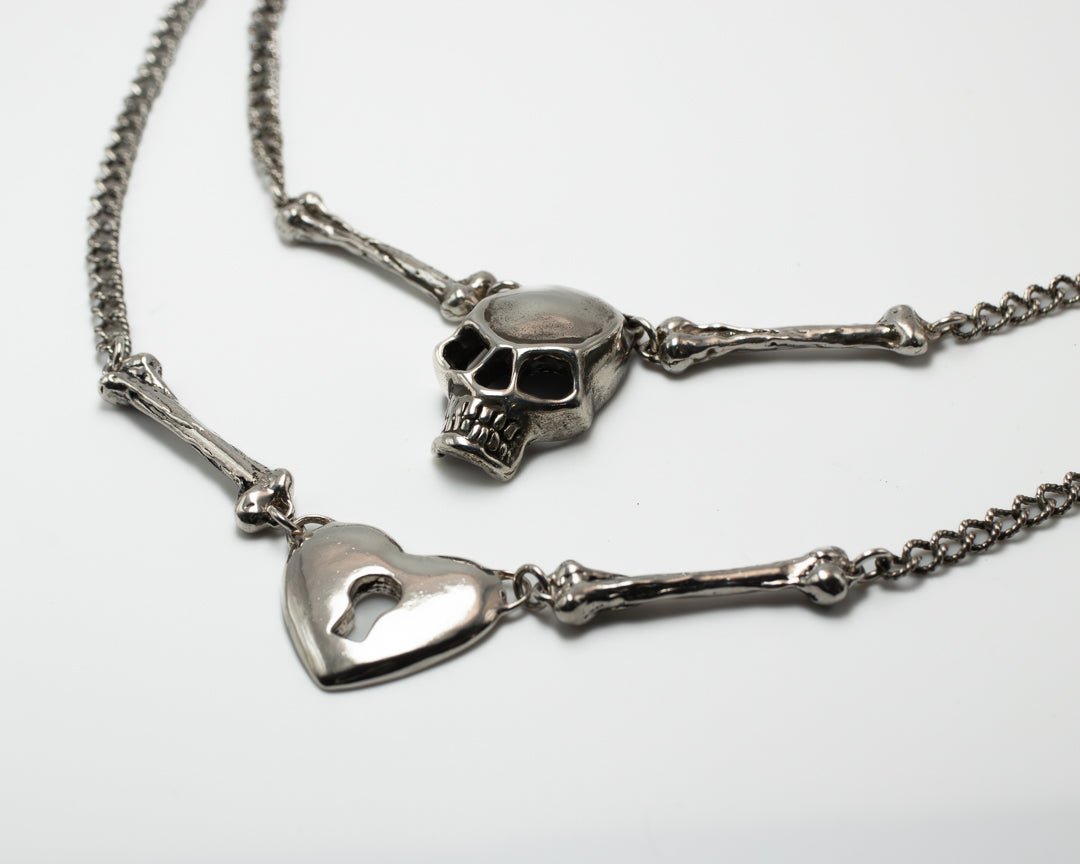 HEART NECKLACE IN SILVER