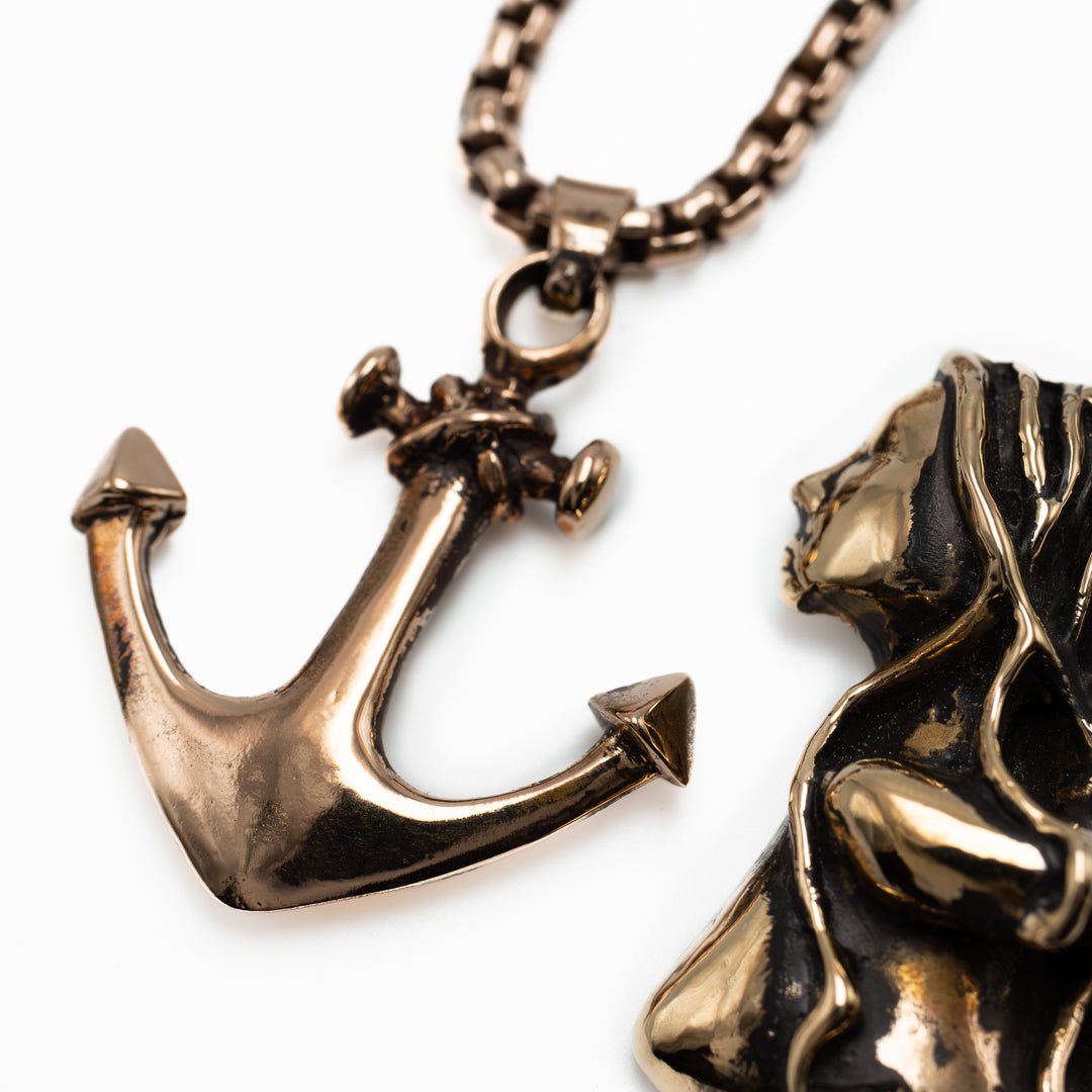 MERMAID NECKLACE IN BRONZE