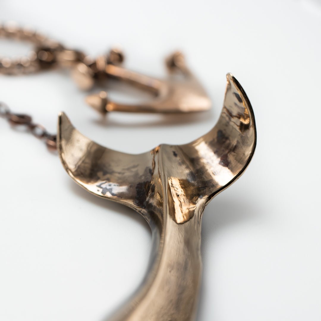 MERMAID NECKLACE IN BRONZE