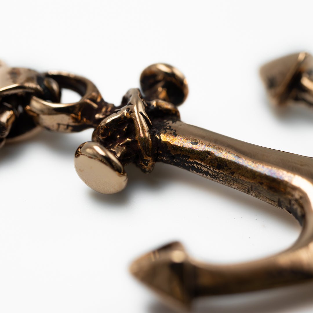 ANCHOR NECKLACE IN BRONZE