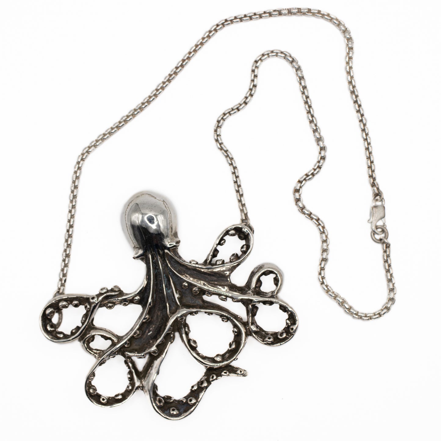 LAVIATHAN OCTOPUS IN SILVER