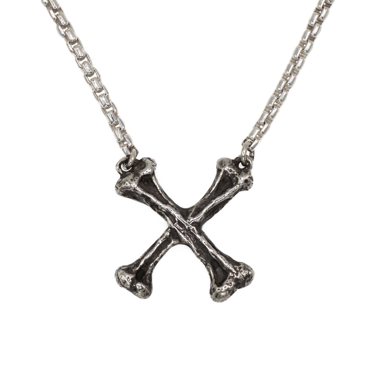 CROSSBONE IN SILVER