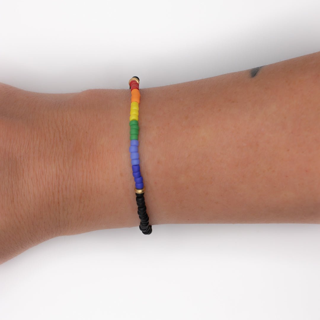 PRIDE SEED BEAD BRACELET