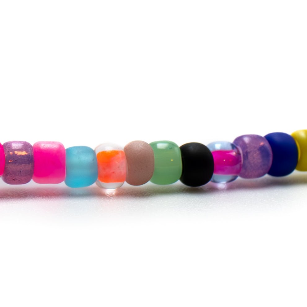 BIRTHDAY CAKE SEED BEAD ANKLET