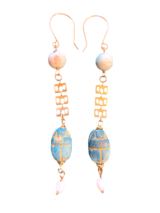 SCARAB EARRINGS