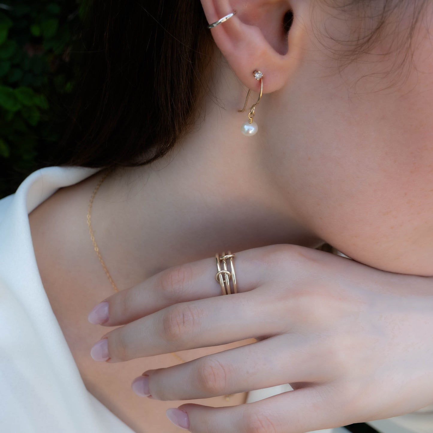 Trio Ring - 14k Gold Fillled