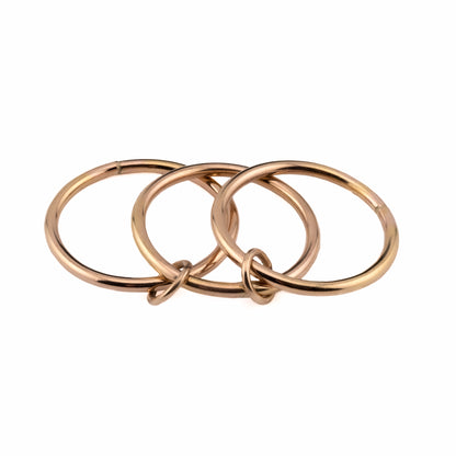 Trio Ring - 14k Gold Fillled
