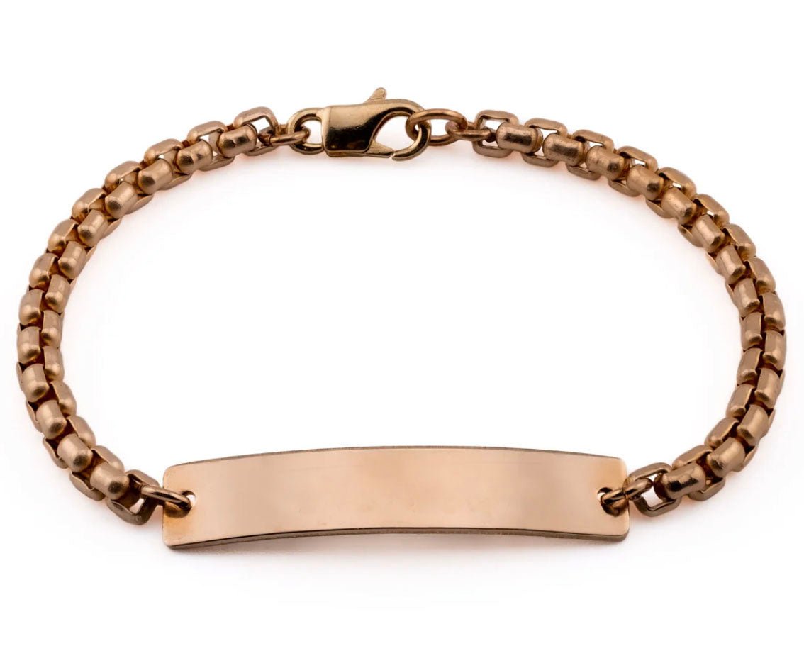 Custom Hand Stamped ID Bracelet