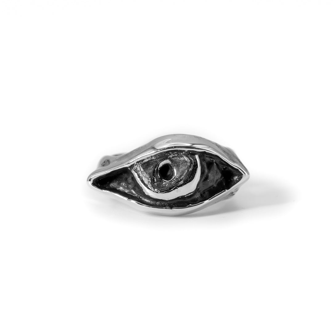 EVIL EYE IN SILVER