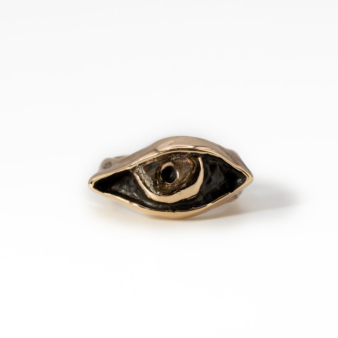 EVIL EYE IN BRONZE