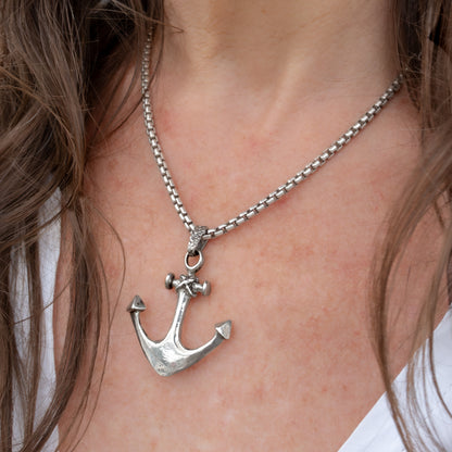 ANCHOR IN SILVER
