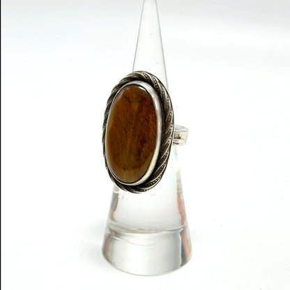 Tigers Eye - sz 4 N/S setting