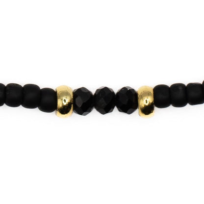 BLACK SEED BEAD CHOKER