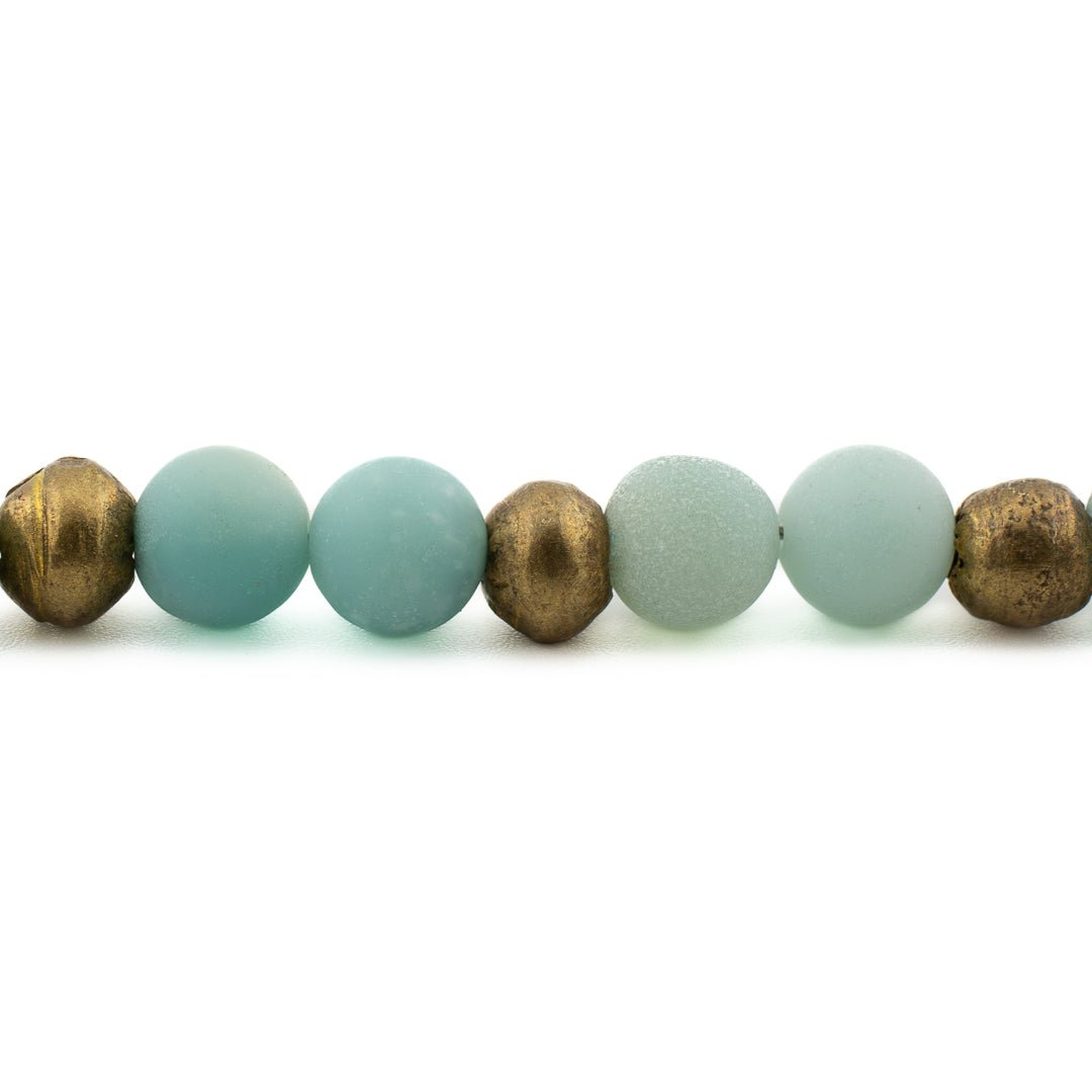 Amazonite Yoga Bracelet.