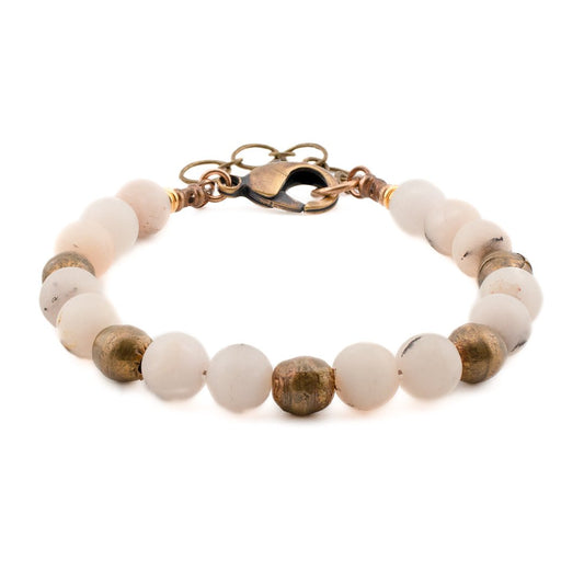 Rose Quarts Yoga Bracelet