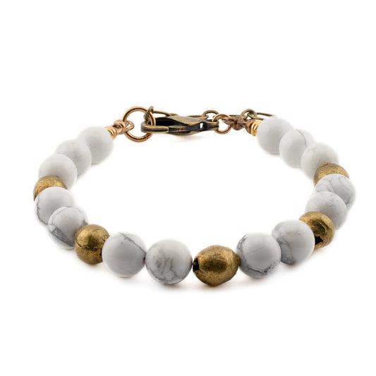 Howlite Yoga Bracelet