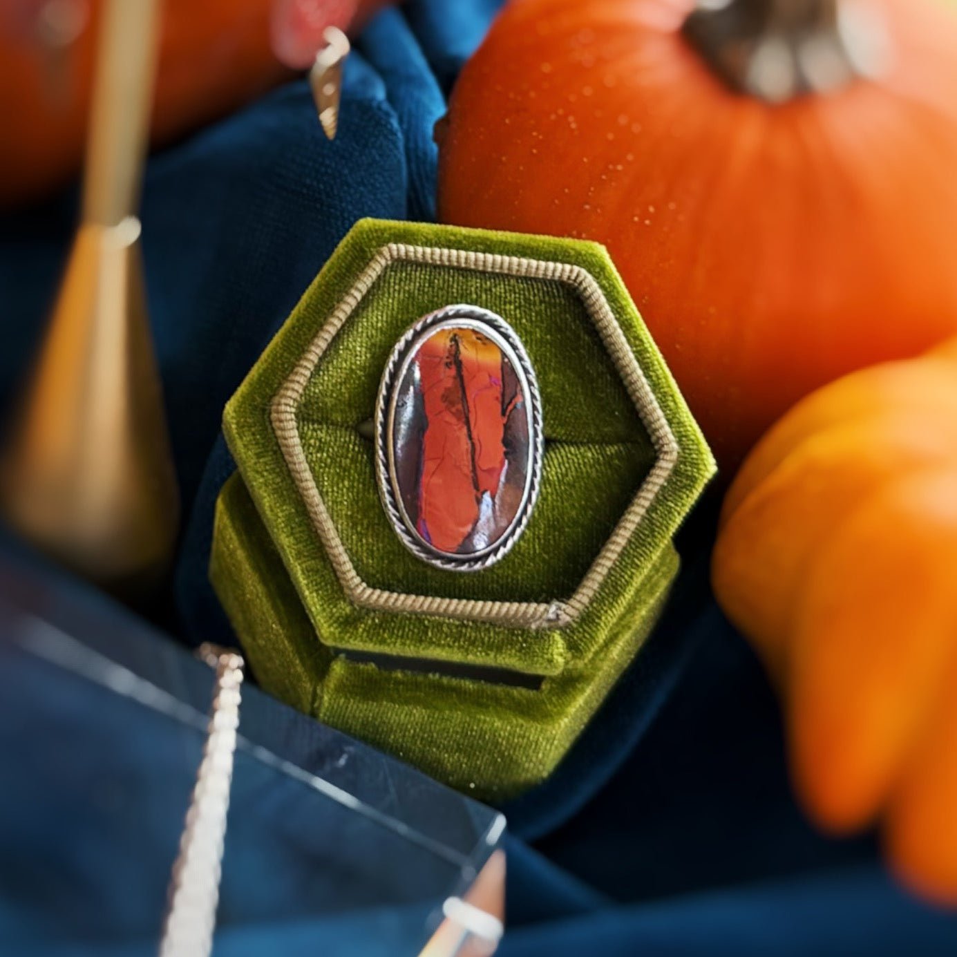 Orange Opal - Size 6.5