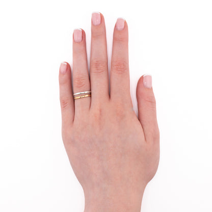 TINY HAMMERED HALO