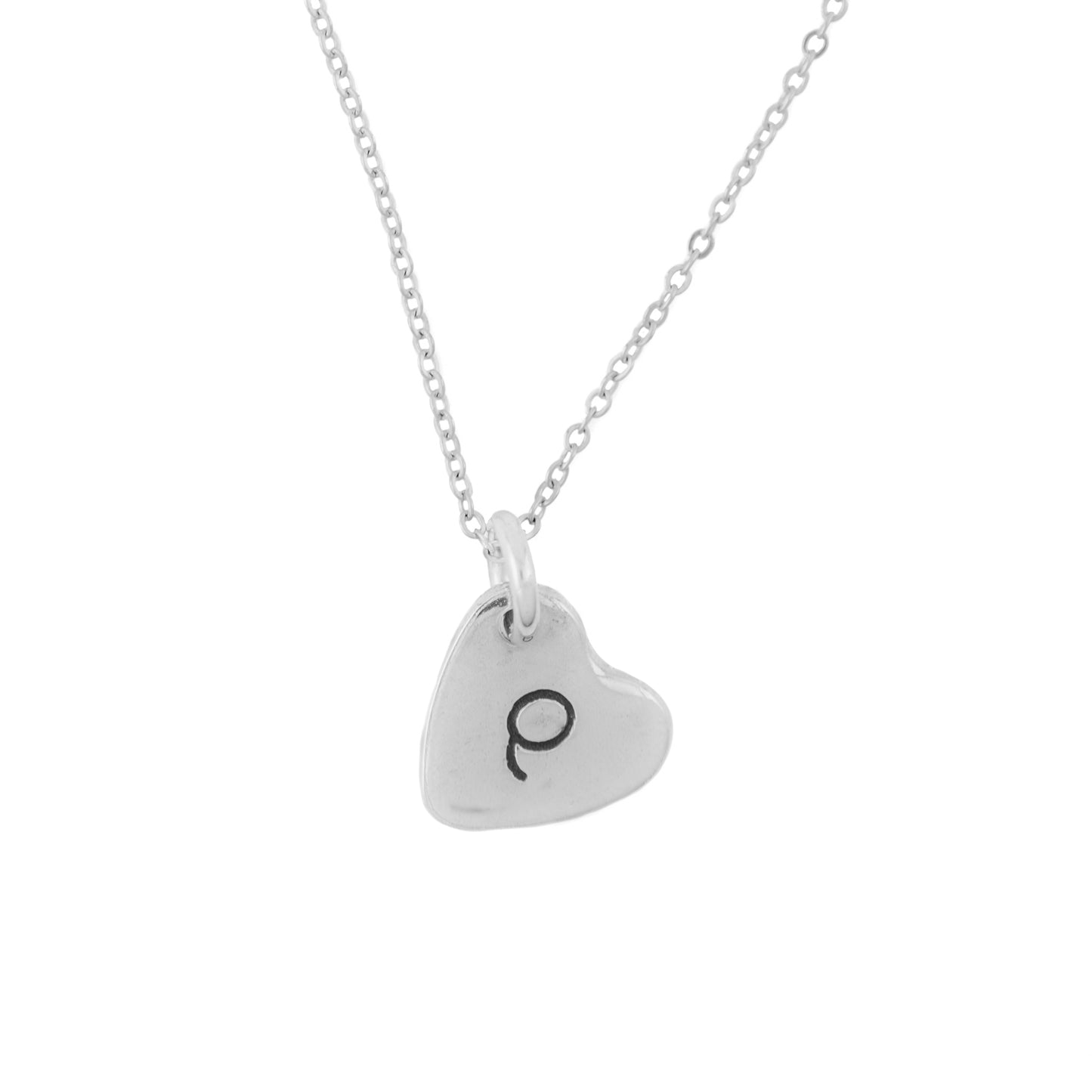 Initial Necklace: Q