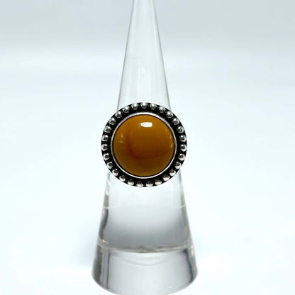 Mookaite Round- Daisy sz 5