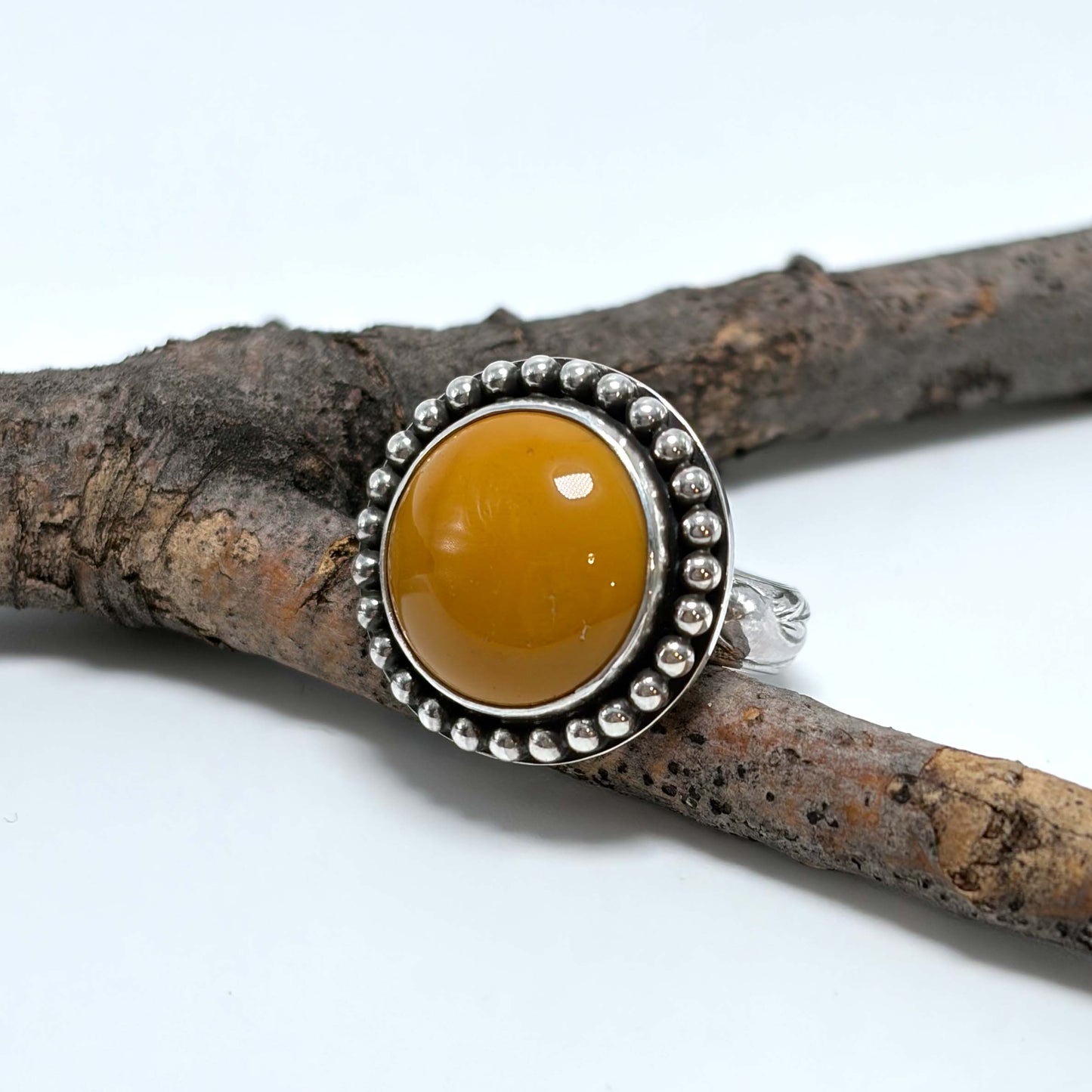 Mookaite Round- Daisy sz 5