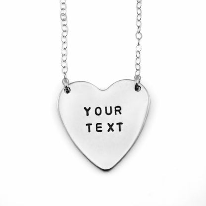 Custom Hand Stamped Necklace