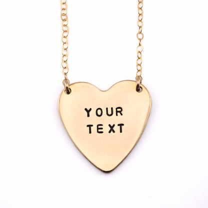 Custom Hand Stamped Necklace