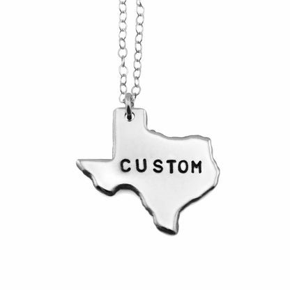 Custom Hand Stamped Necklace