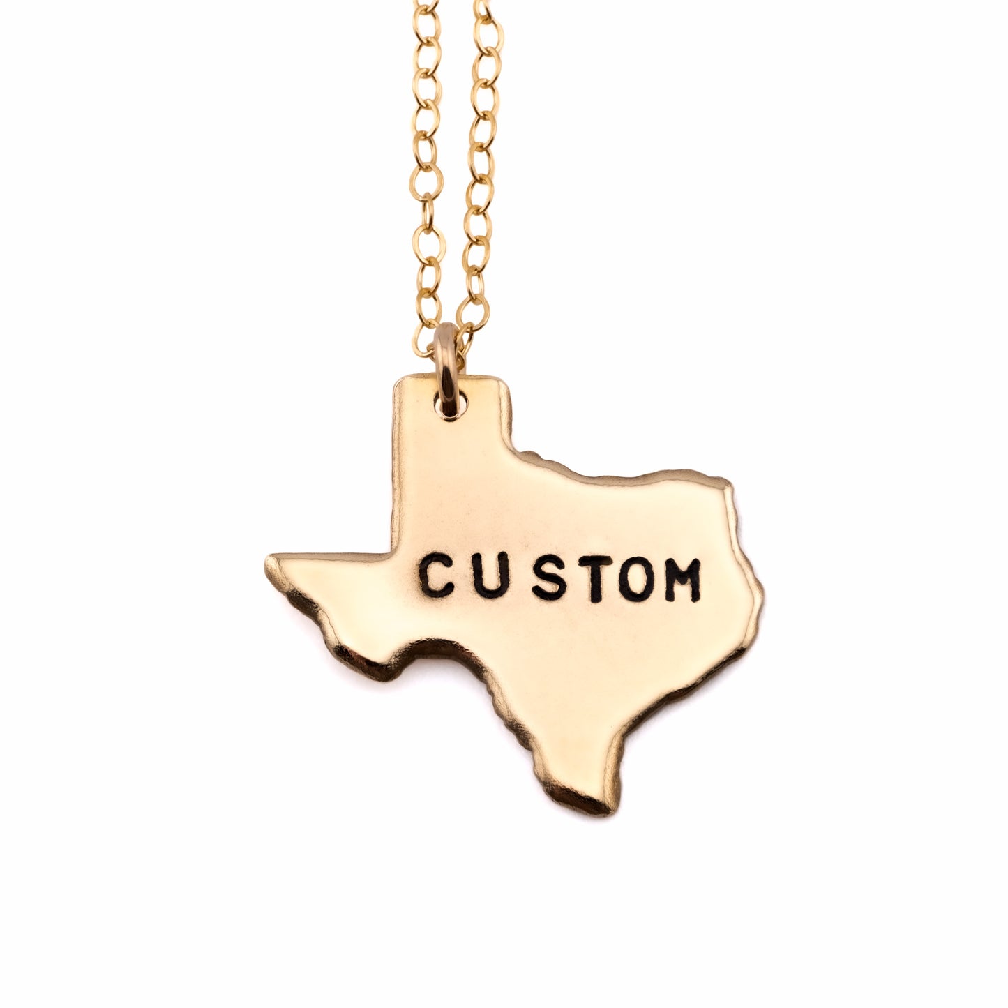 Custom Hand Stamped Necklace