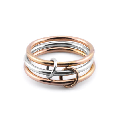 Trio Ring - Duo Tone