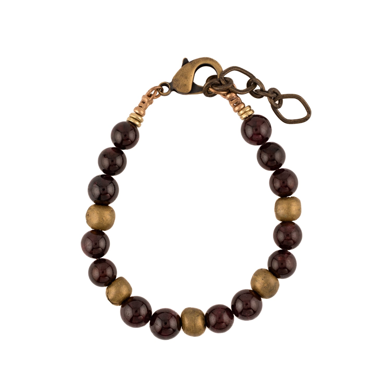 Garnet Yoga Bracelet