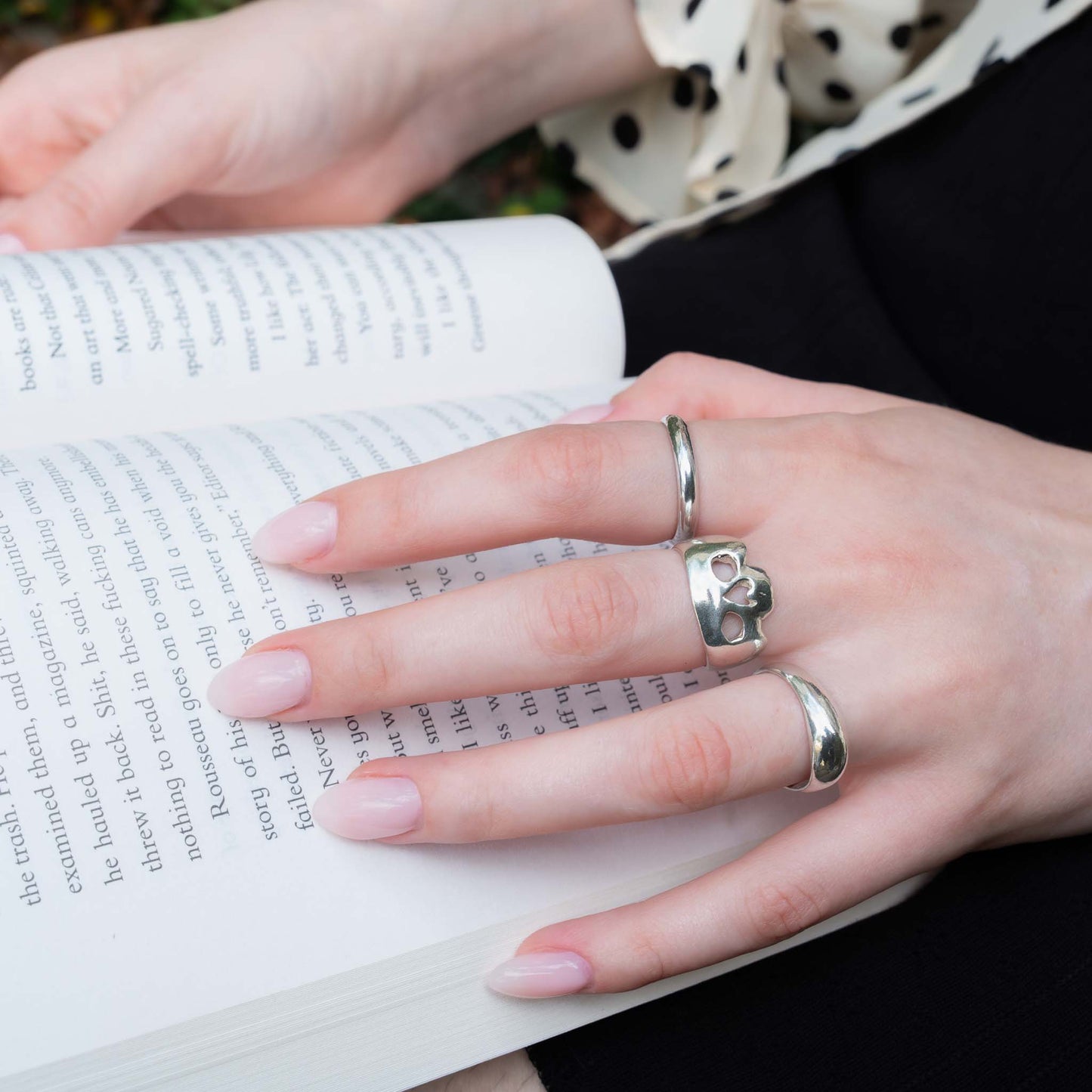 MAXILLA SKULL IN SILVER