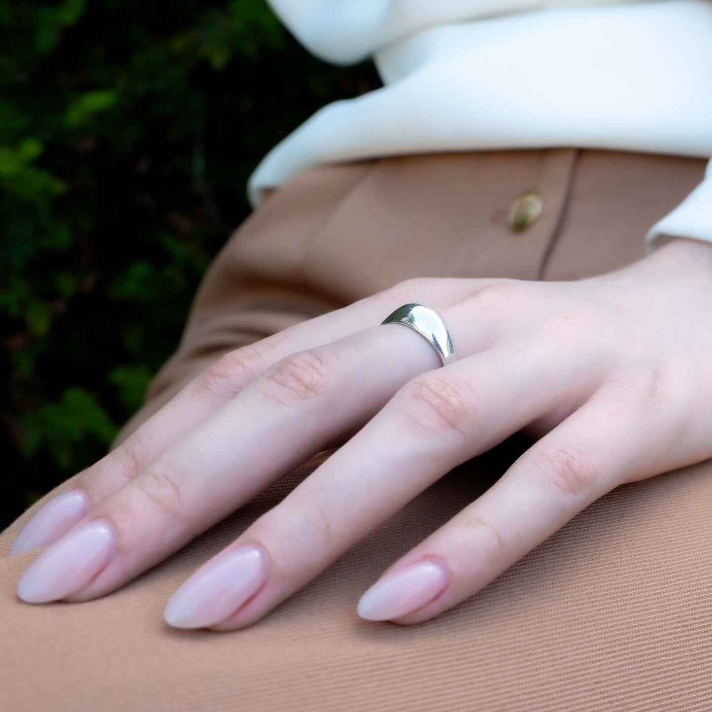 SMALL DOME IN SILVER