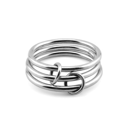 Trio Ring - Sterling Silver
