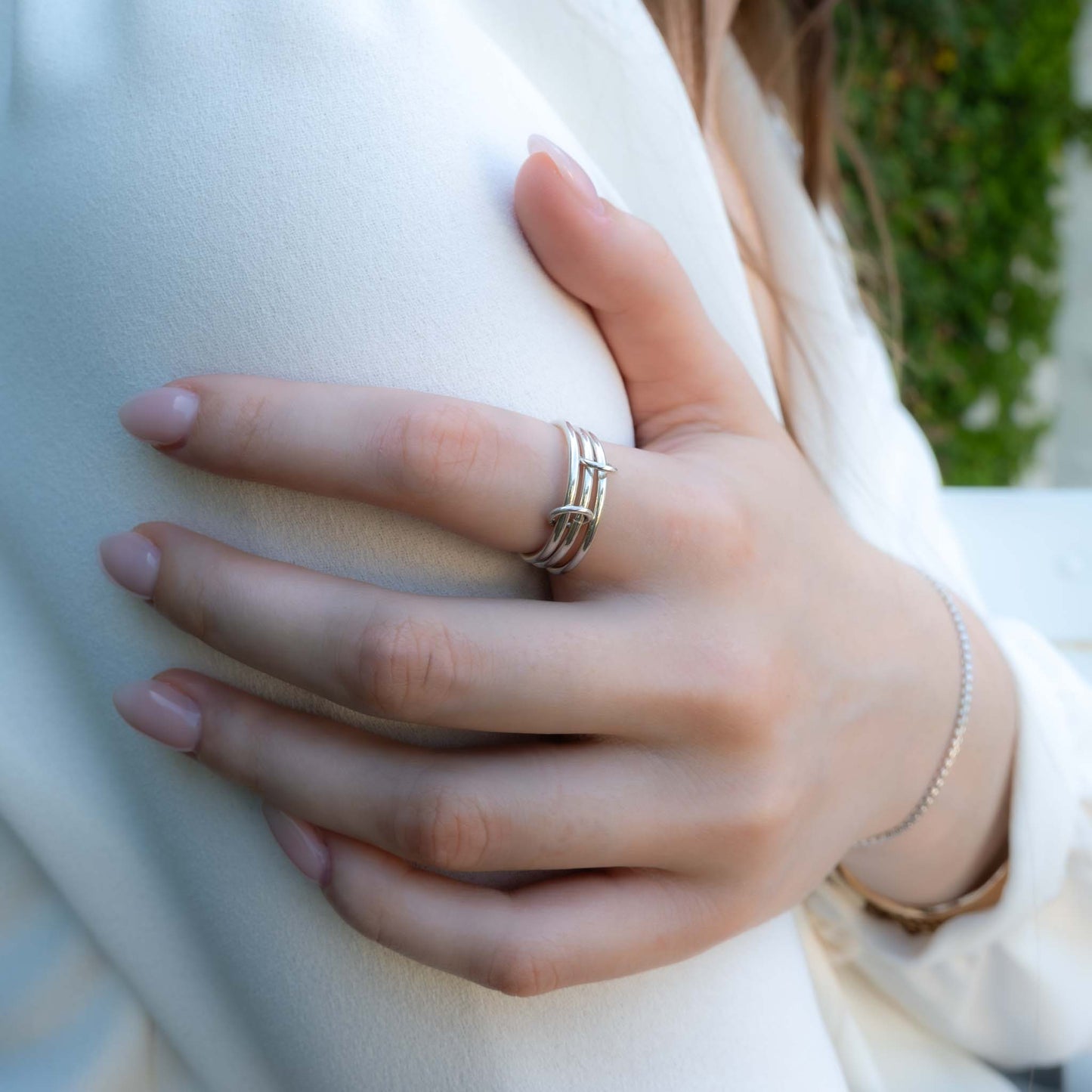 Trio Ring - Sterling Silver