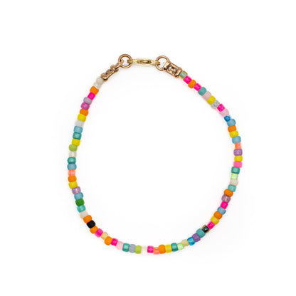BIRTHDAY CAKE SEED BEAD BRACELET