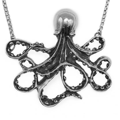 LAVIATHAN OCTOPUS IN SILVER