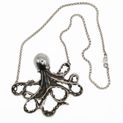 LAVIATHAN OCTOPUS IN SILVER