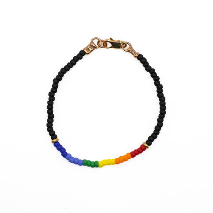 PRIDE SEED BEAD BRACELET