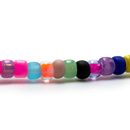 BIRTHDAY CAKE SEED BEAD BRACELET