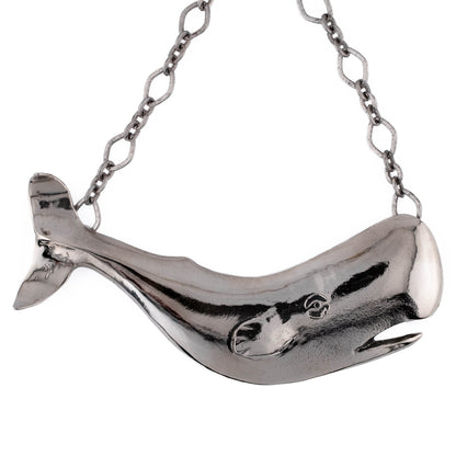 AHAB'S WHALE IN SILVER